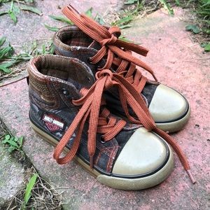 Boy’s Harley Davidson High Tops